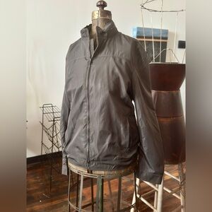 Stormy Gray Windbreaker